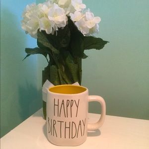Rae Dunn “HAPPY BIRTHDAY” coffee/tea mug